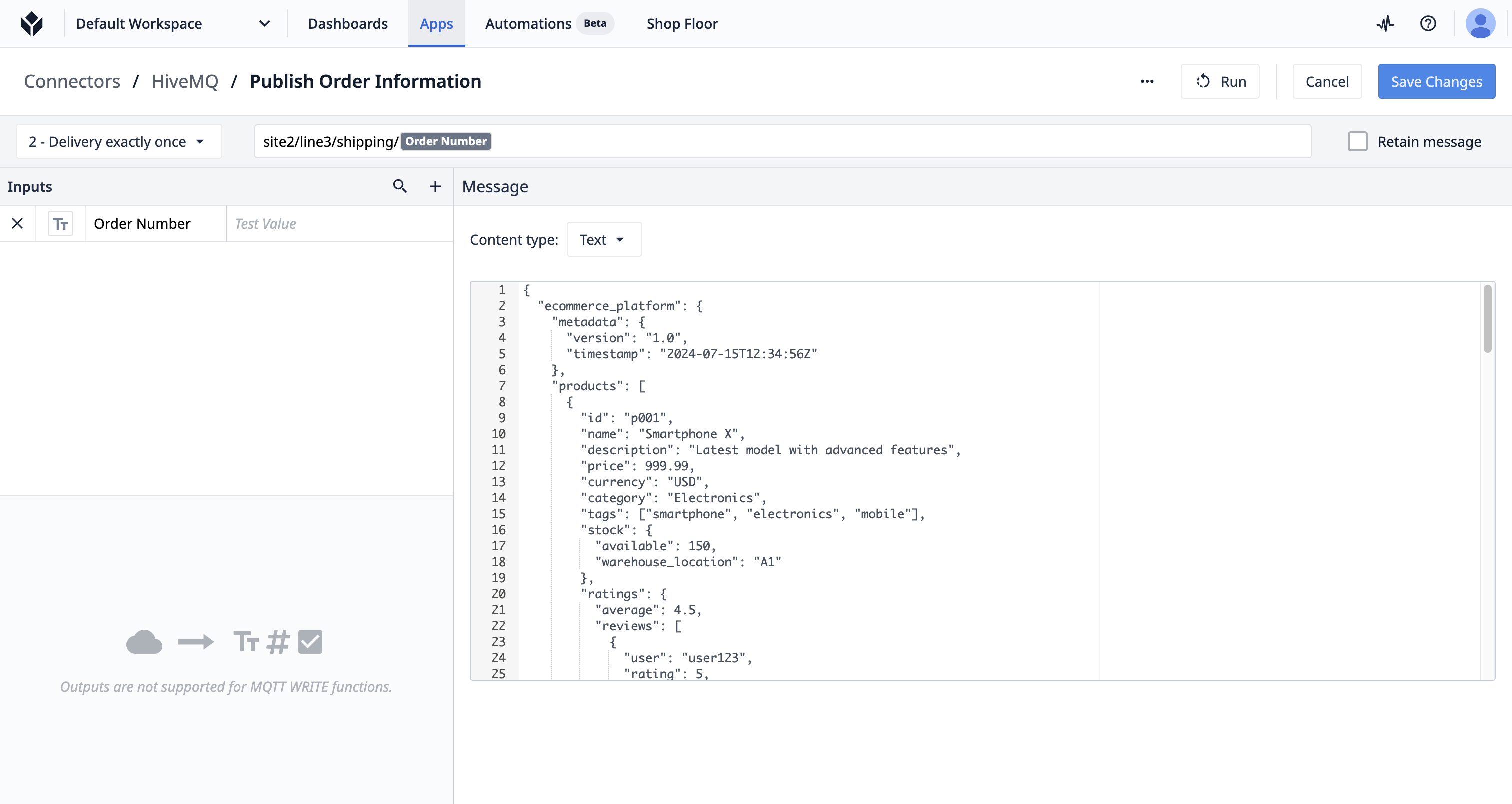 MQTT Broker Integration