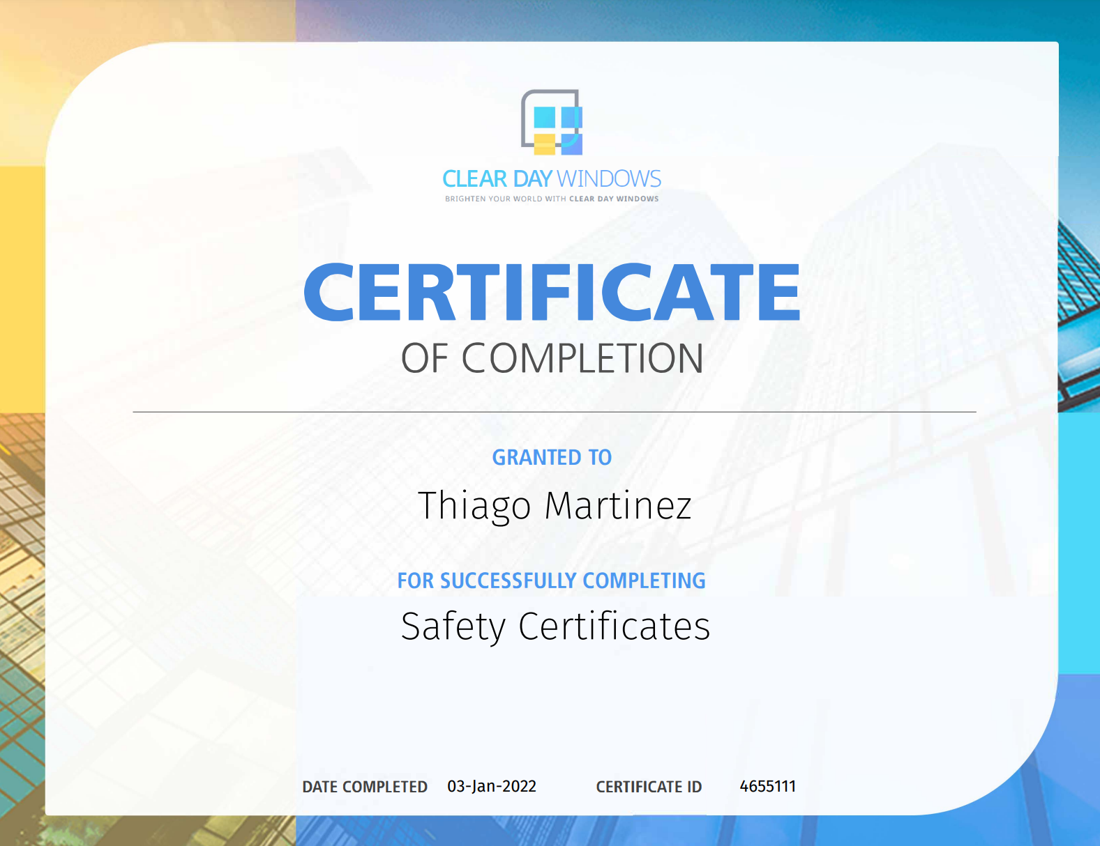 04 Certification Certificate