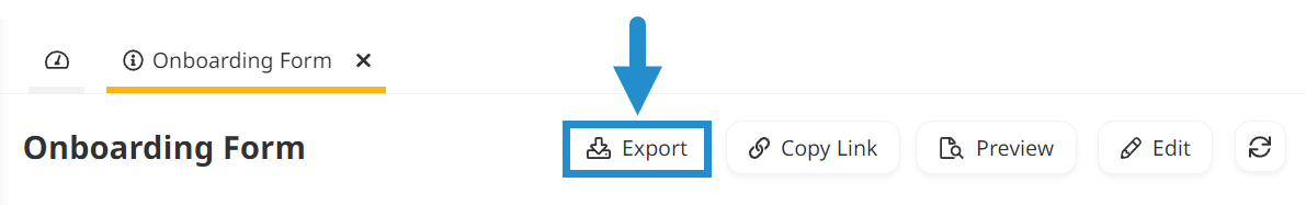 11 Export Button