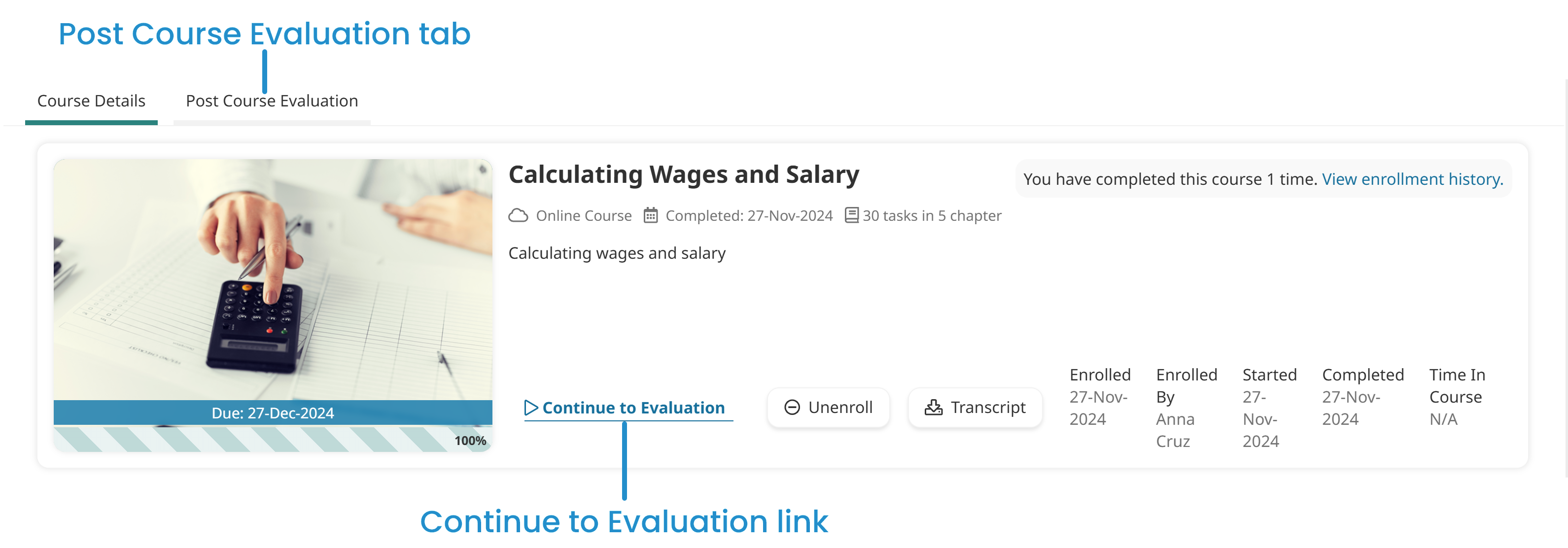 Accessing Post Course Evaluation 20241127(1)