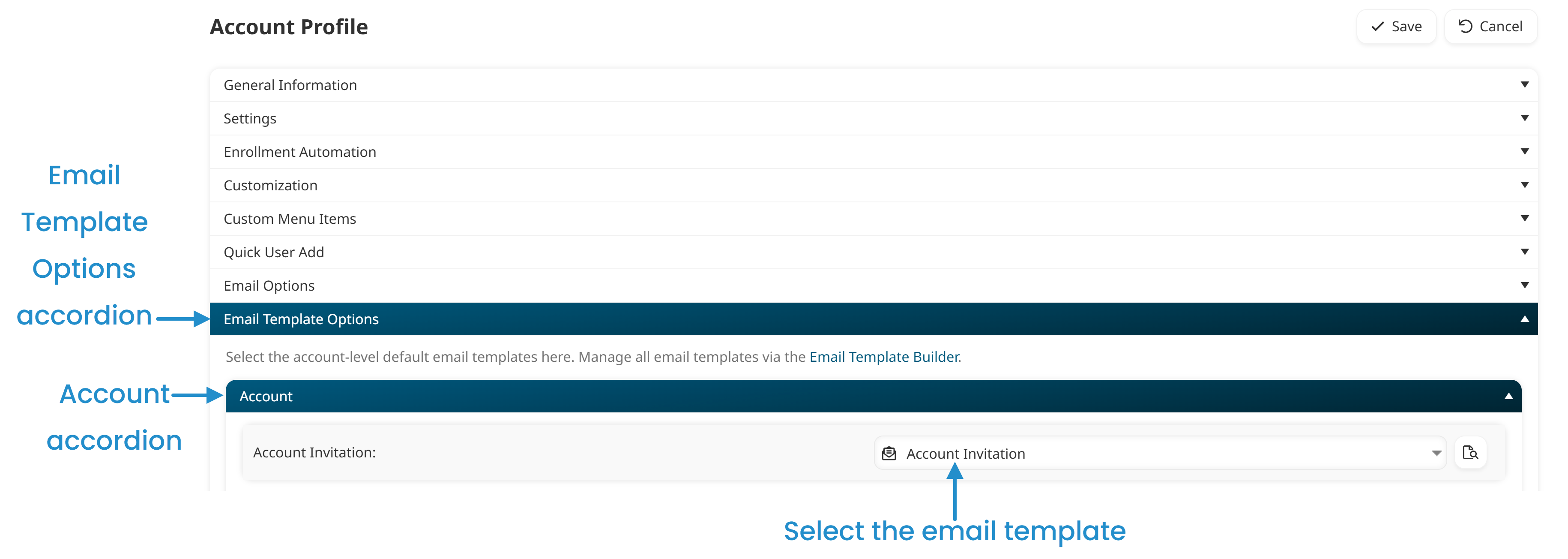 Account Profile - Default Account Invitation Annotated 20250512.png