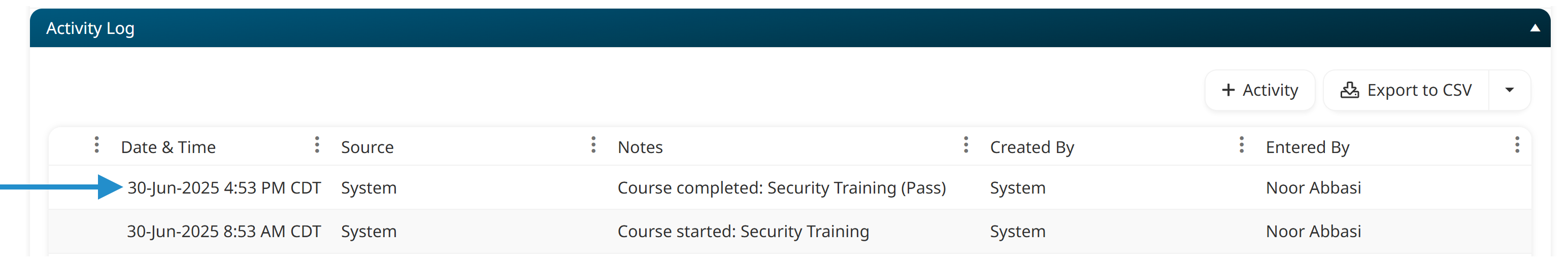 Activity Log - Course Completion Timestamp Annotated 20250730.png
