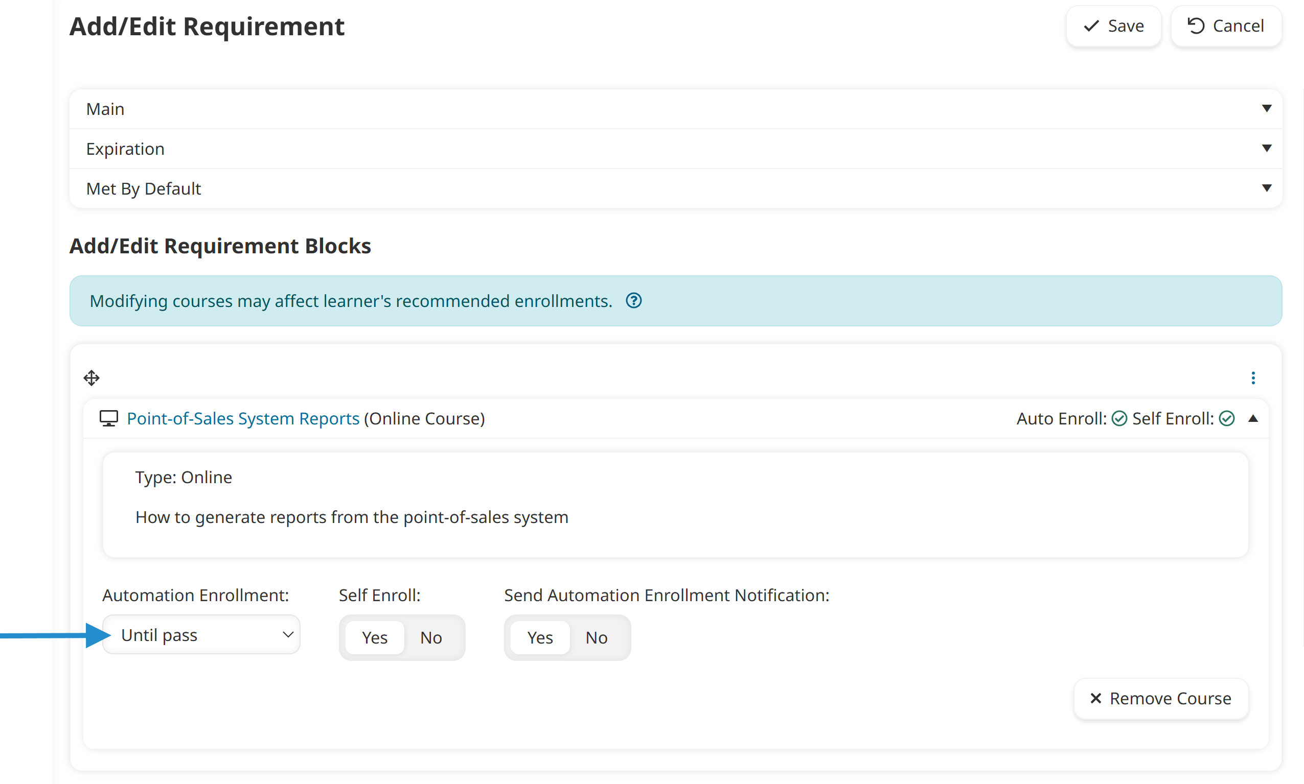 Add Edit Requirement - Course Automation Enrollment 20250115.png