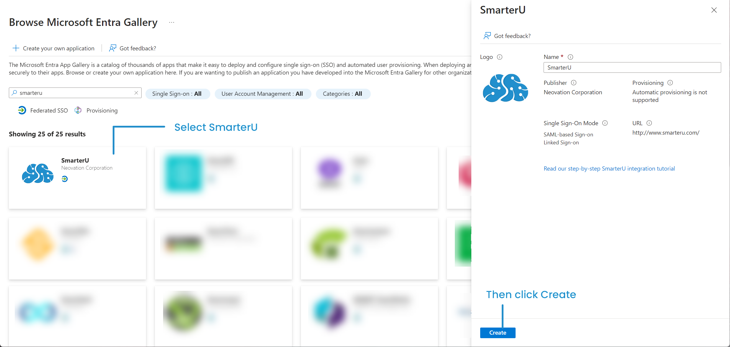 Azure - Add SmarterU App 20240812