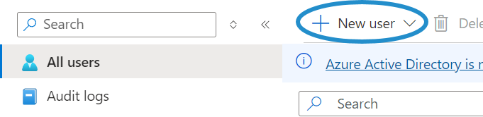 Azure - New User Button 20240812