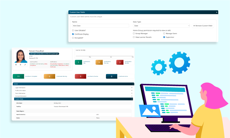 Tailor SmarterU LMS to Your Organization with Custom User Fields