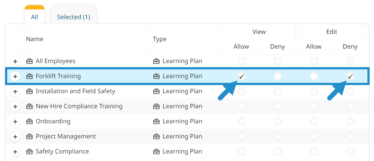 LearningPlanAccess