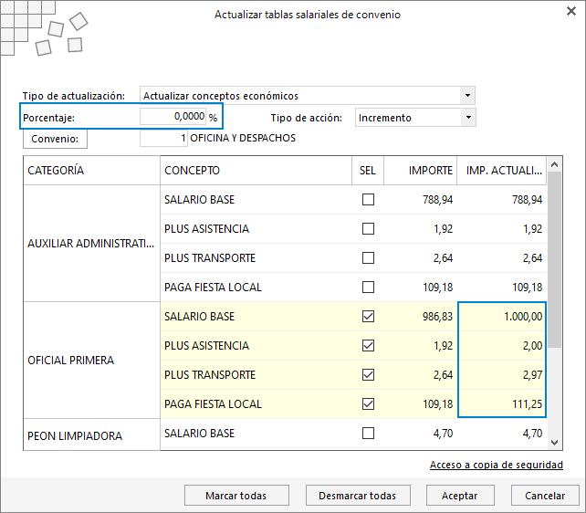 Interfaz de usuario gráfica, Tabla  Descripción generada automáticamente