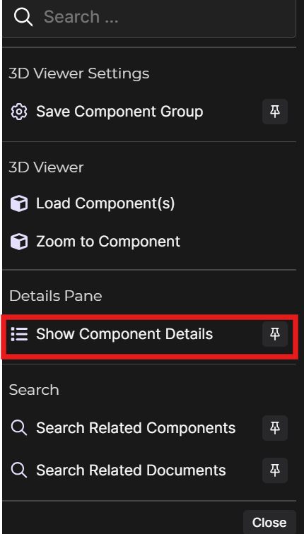 Details Pane Overview