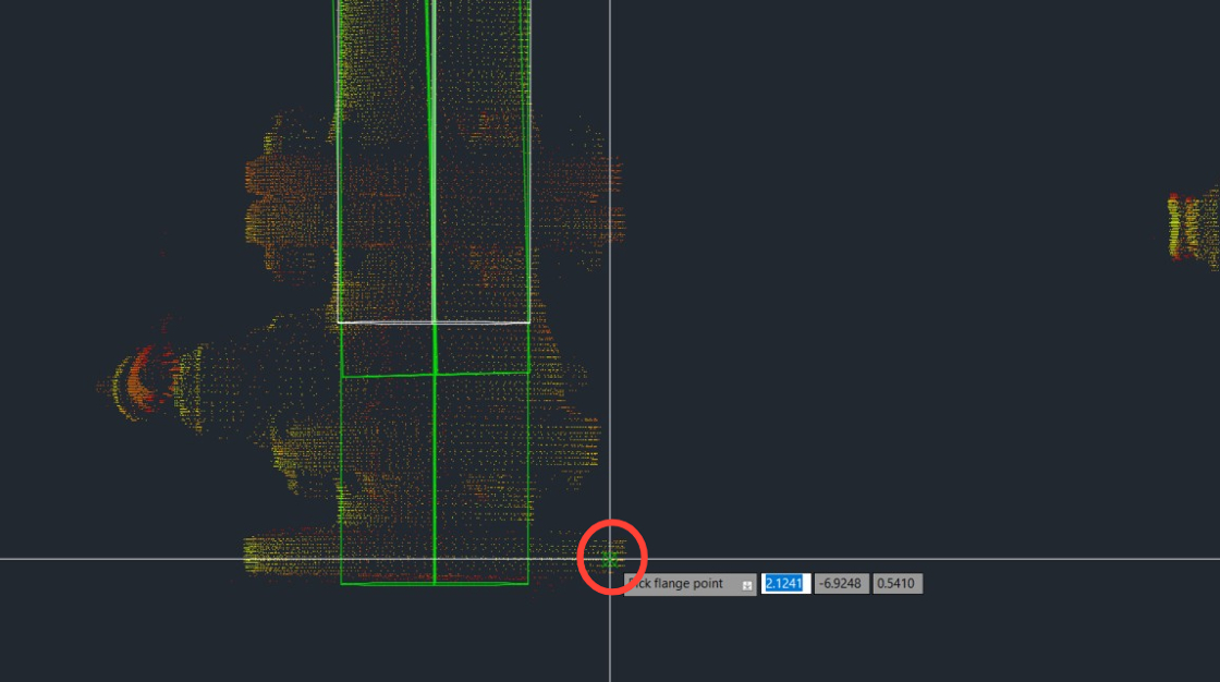 Using the Flange tool in CloudWorx for AutoCAD - Step 11.jpeg