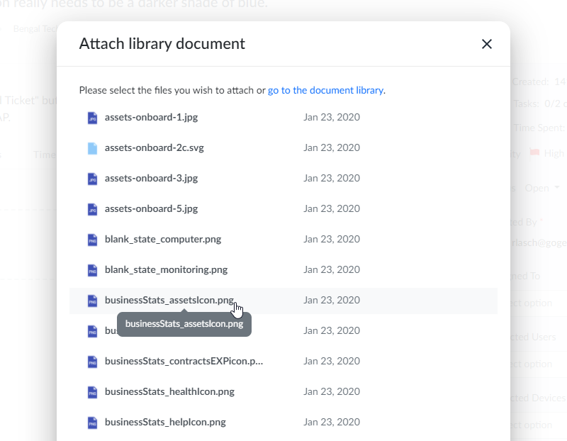 Documents Library