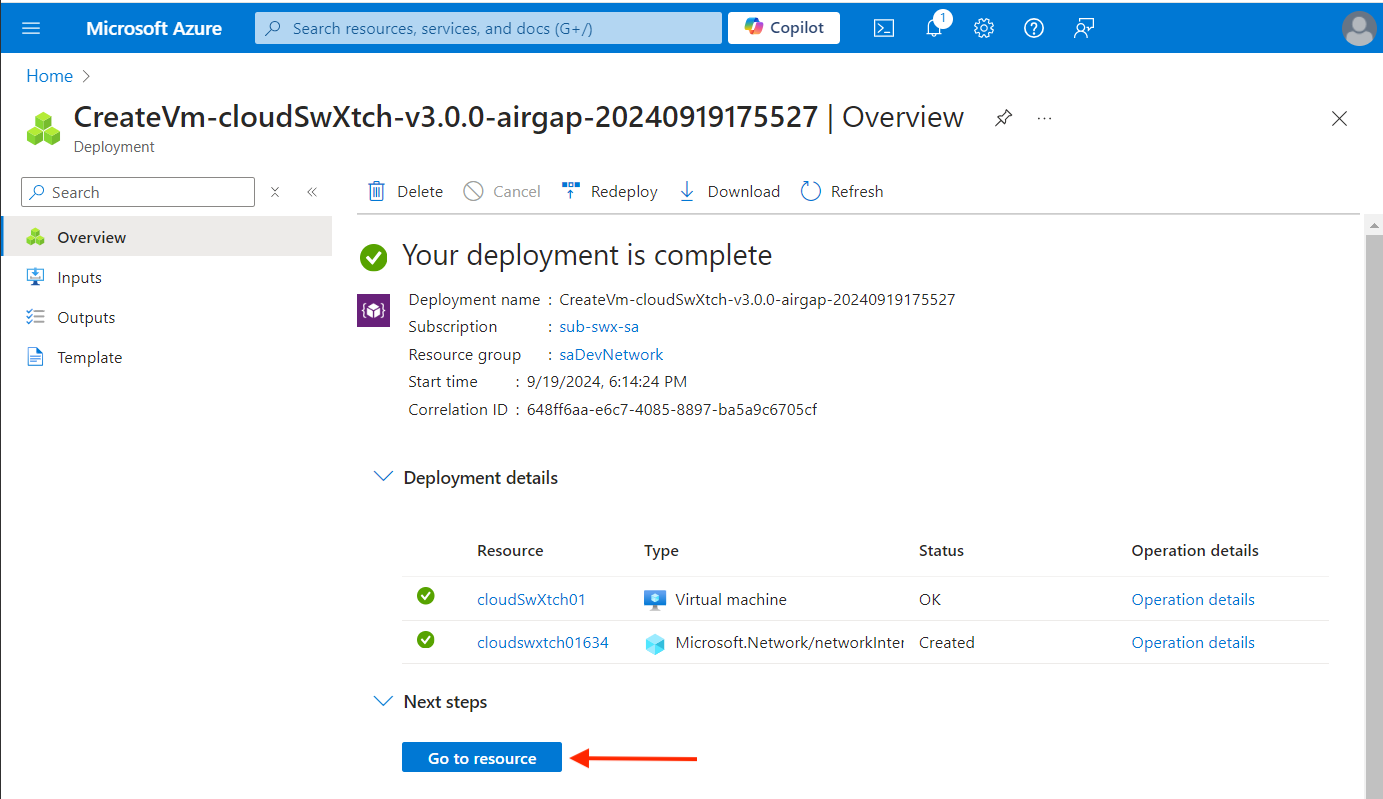 Azure_Airgapped-Go-to-Resource