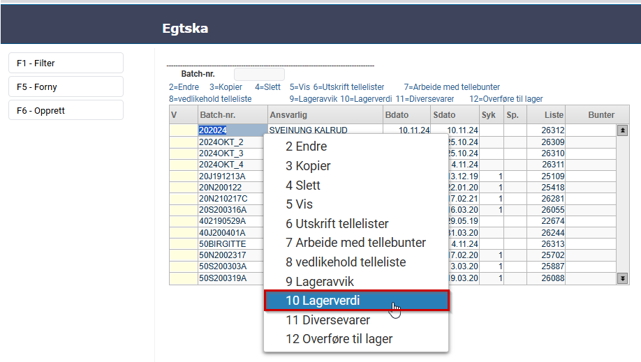 Et bilde som inneholder tekst, skjermbilde, programvare, nummer Automatisk generert beskrivelse