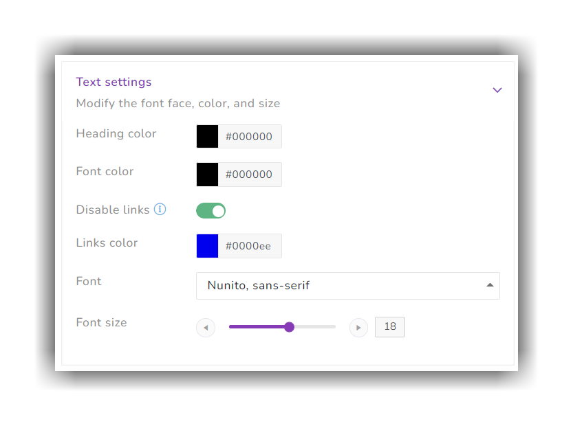 16_Screenshot-Export_to_PDF_Design_template_New_design_template_text_settings_1