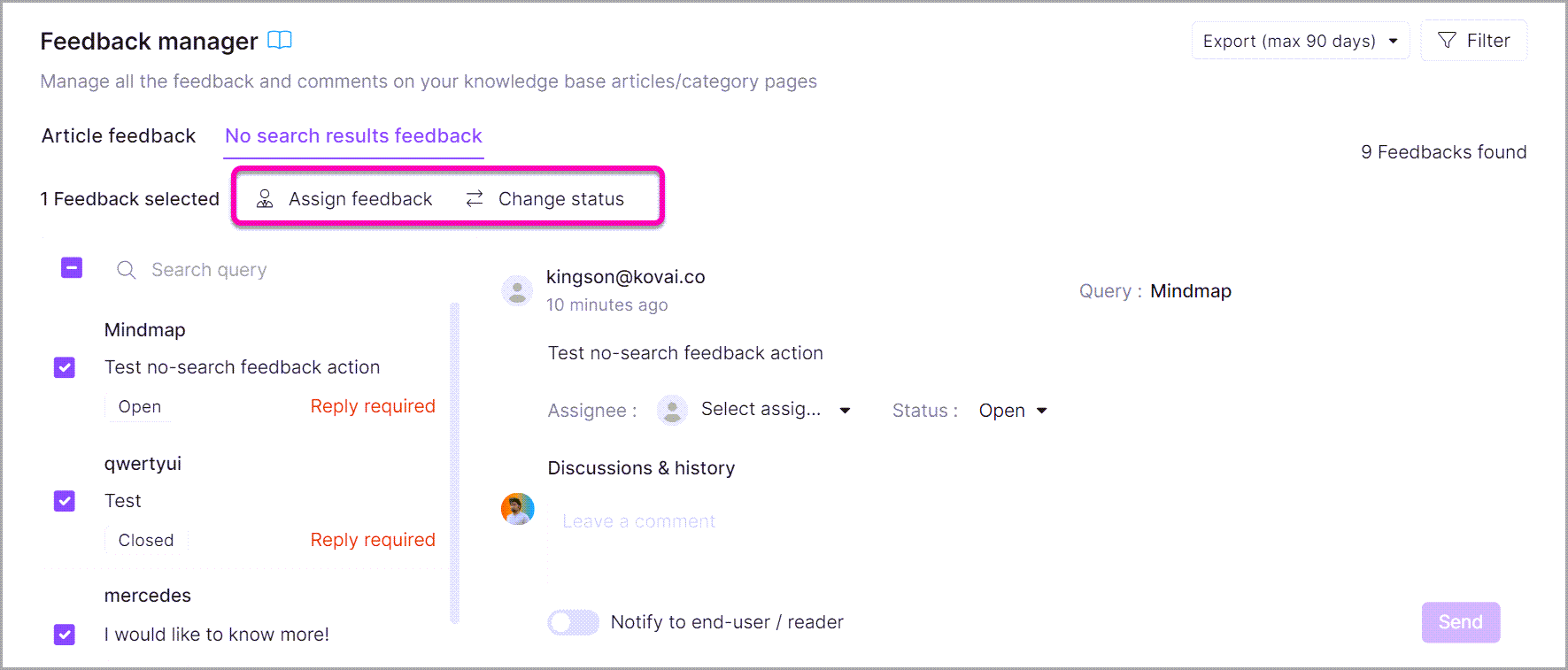 17_Screenshot-Feedback_manager-No_search_feedback-Bulk_actions
