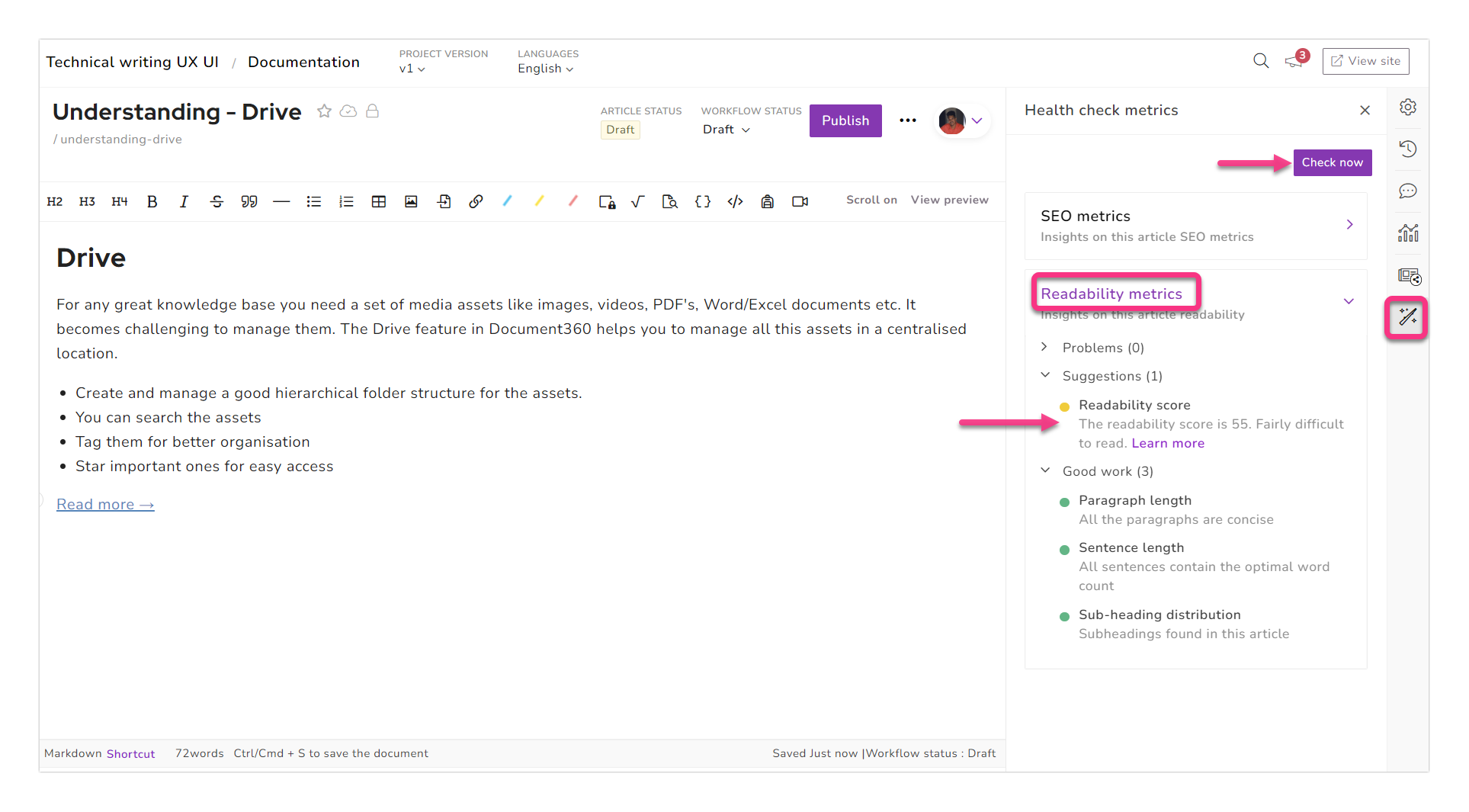 how-to-check-the-article-readability-score-health-check-metric