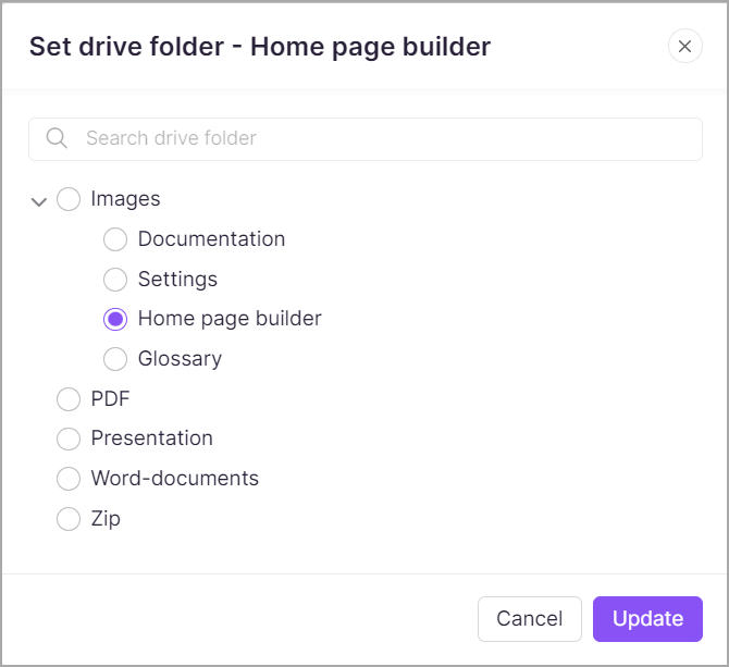 26_Screenshot-Setting_default_folder-Folder_selection