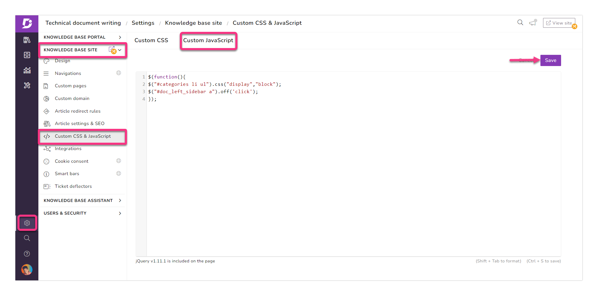 3_Screenshot-Accessing_custom _javascript