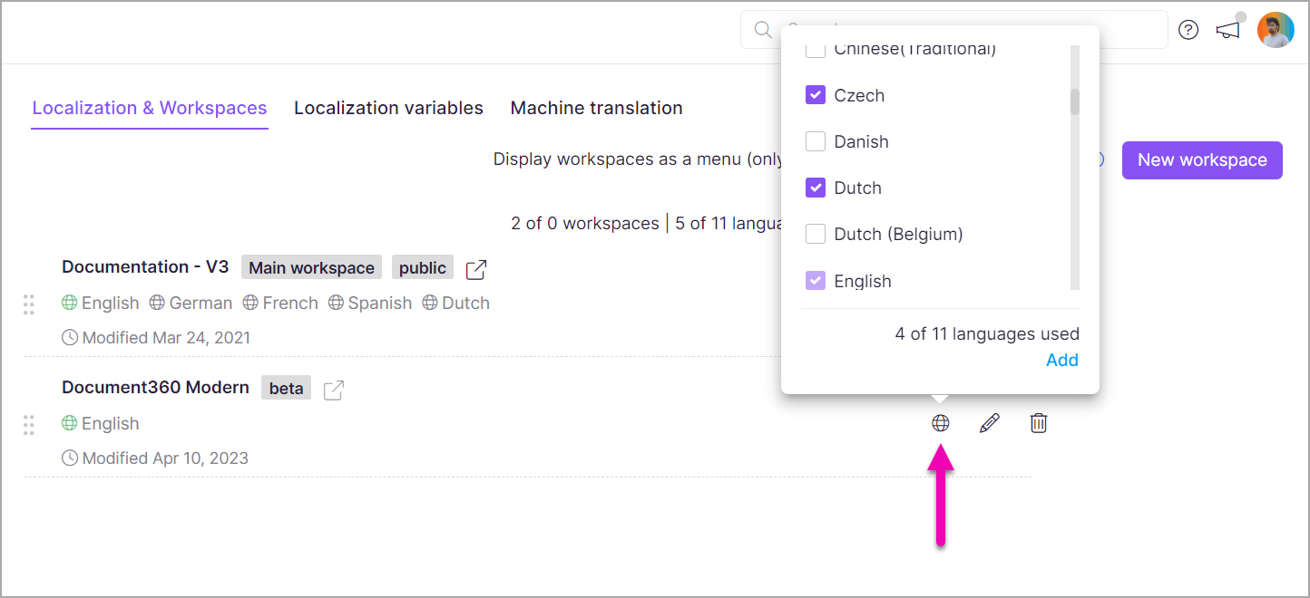 7_Screenshot-Workspaces-Adding_new_languages