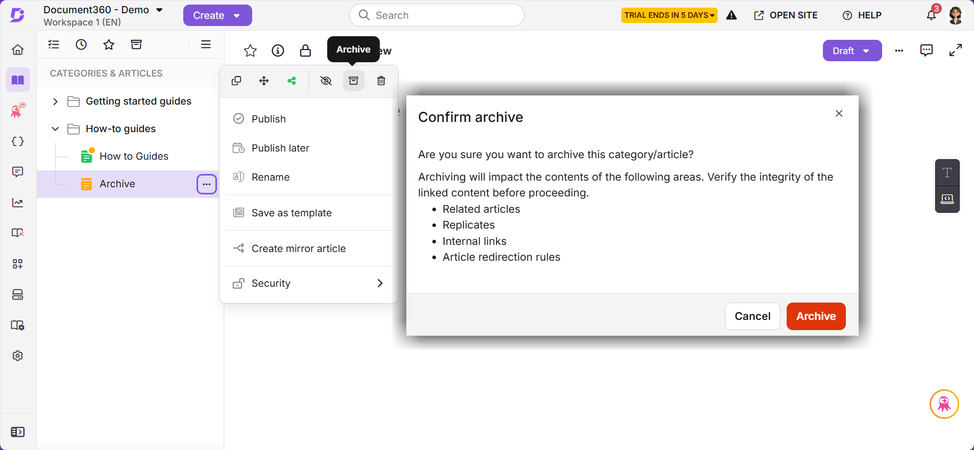 Archive-an-article