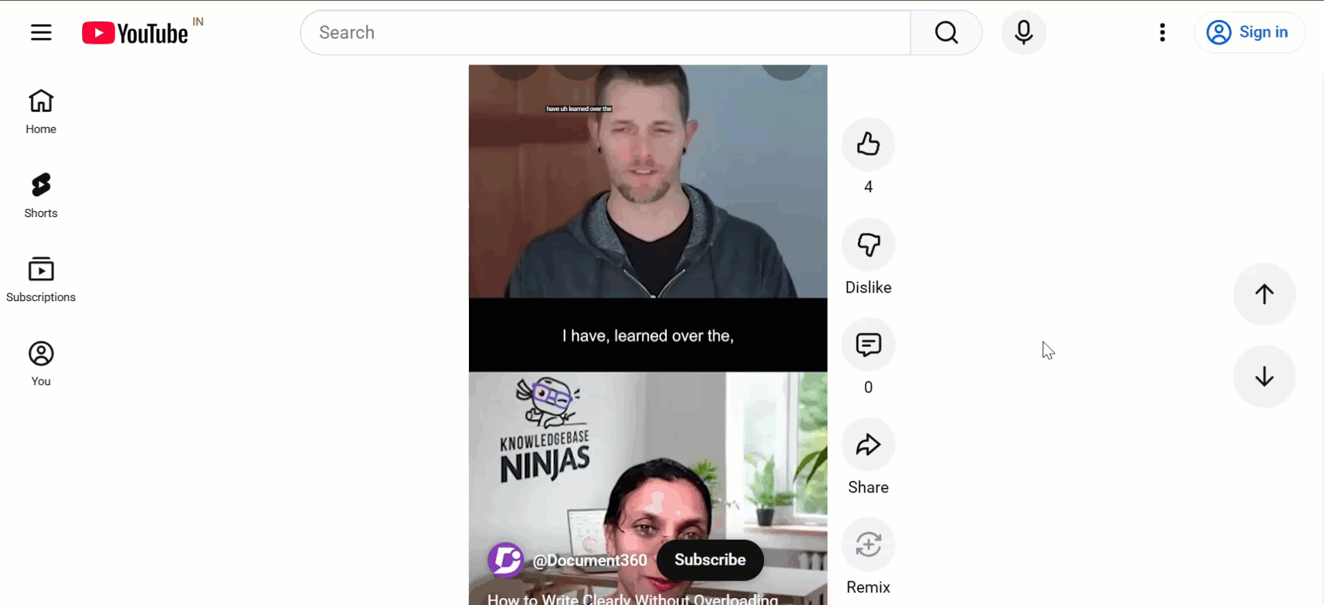 ScreenGIF-Replacing_shorts_with_embed
