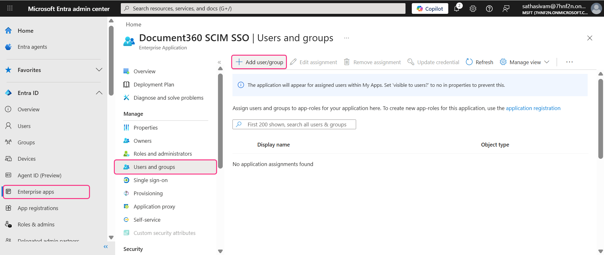 Managing Users and Readers with SCIM in Entra
