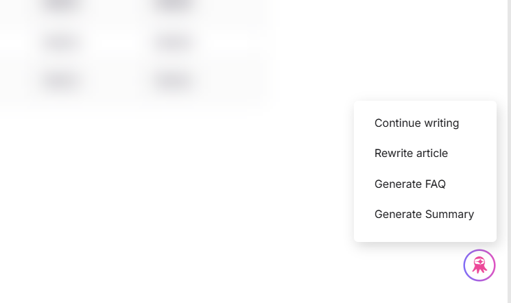Generating FAQ using Eddy AI