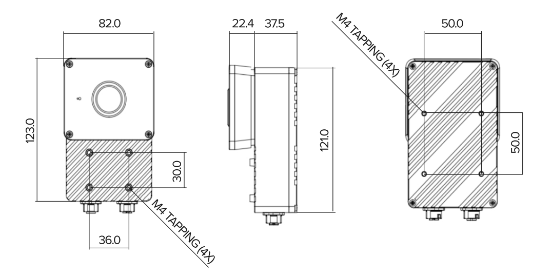 OV20i camera 2D drawing