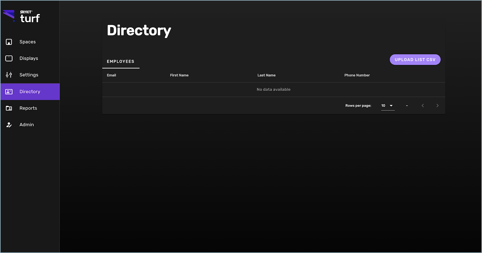 Turf - Directory window