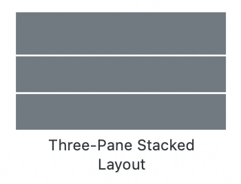 Three-Stacked Program Layout - Landscape