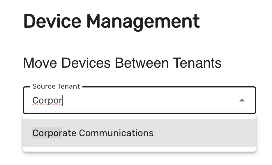 Device Manage Ui Device Management