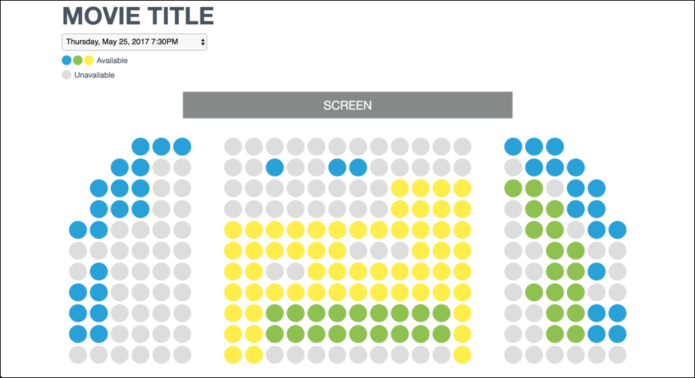 Movie Theater Seat Selection