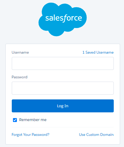 salesforce login