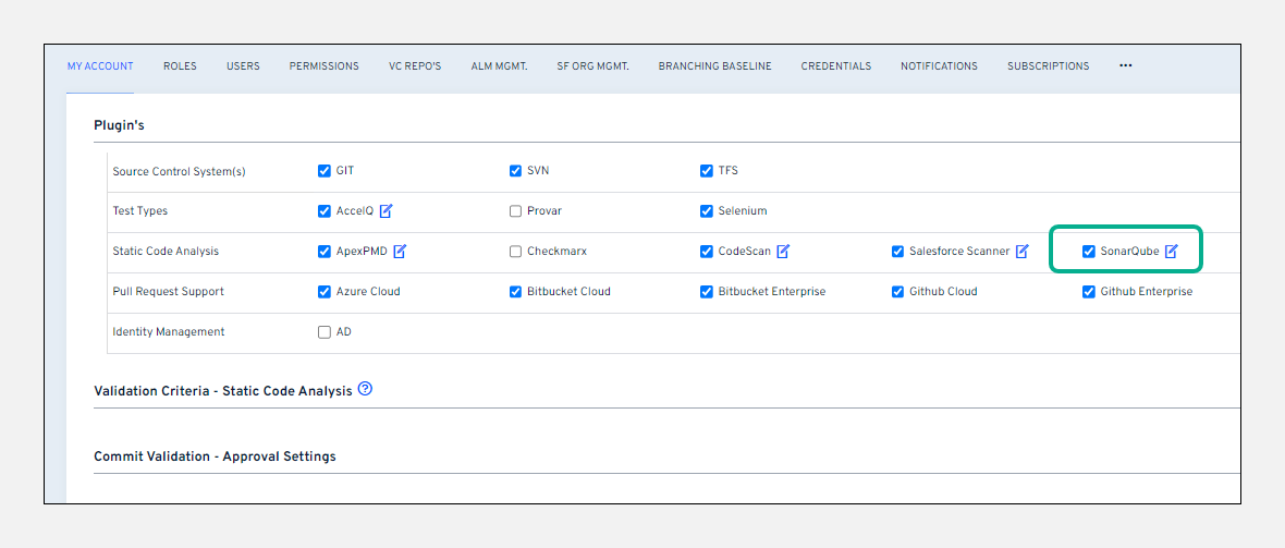 SonarQube - AutoRABIT Knowledge Base