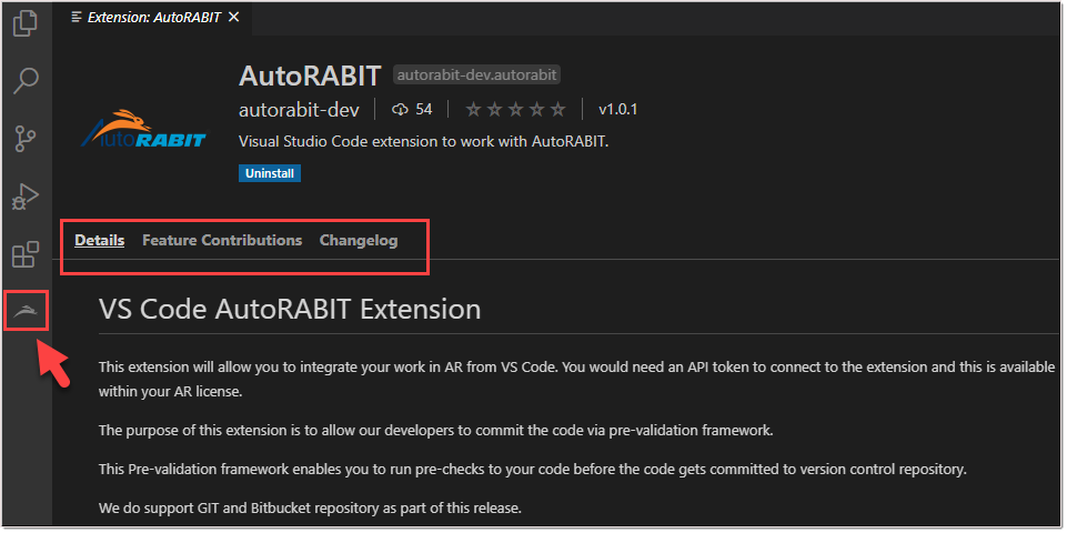 VS Code AutoRABIT Extension