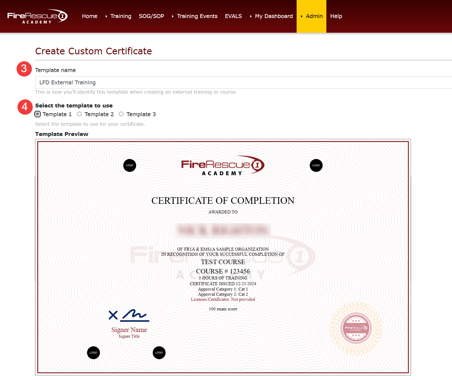 A screenshot of a certificate  Description automatically generated