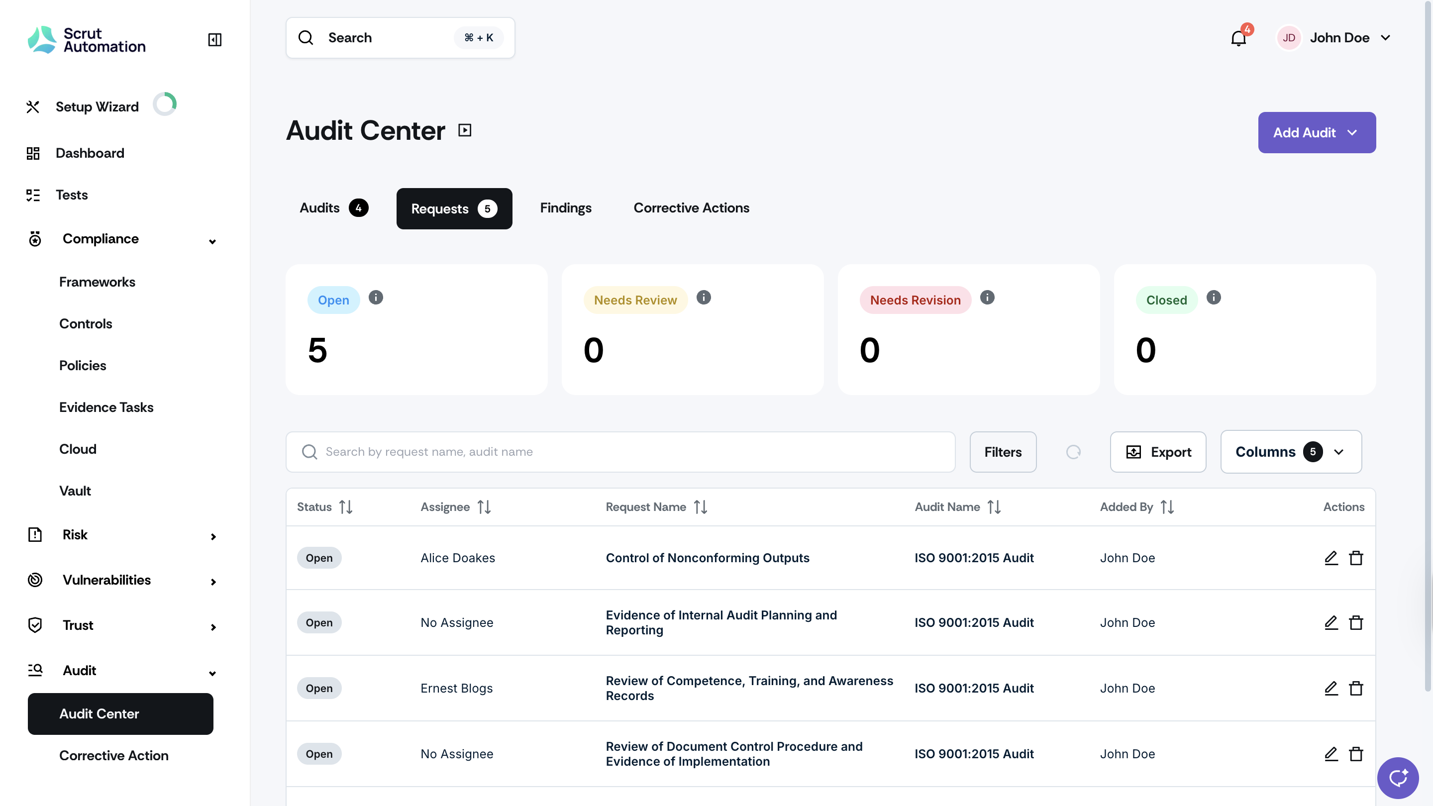 Requests Tab in the Audit Center.png