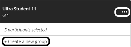 Creating custom groups small number of groups 4