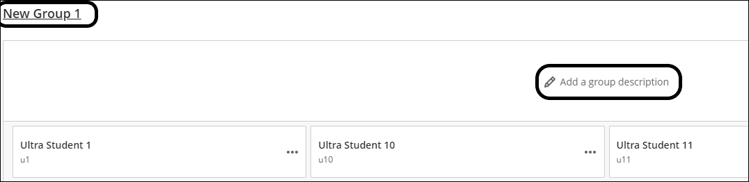 Creating custom groups small number of groups 5