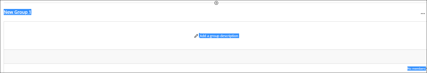 Creating custom groups small number of groups 7