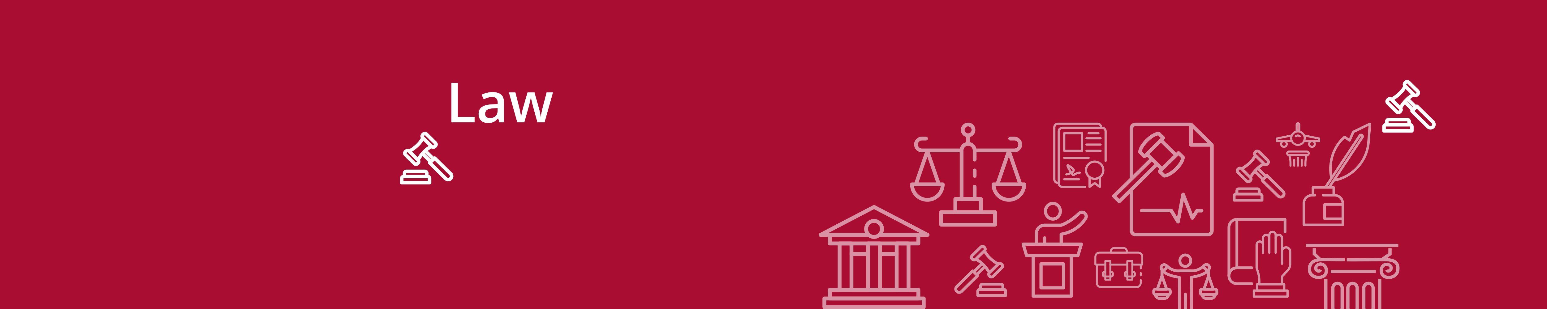 Law banner