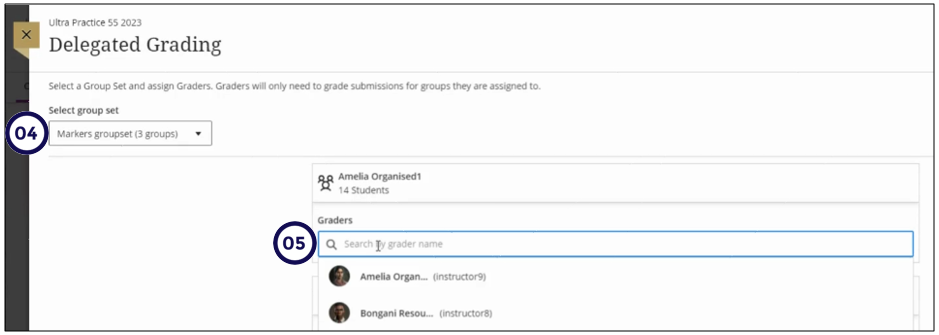 delegated grading5