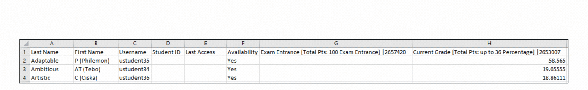 GB Excel copy heading from one cell to another