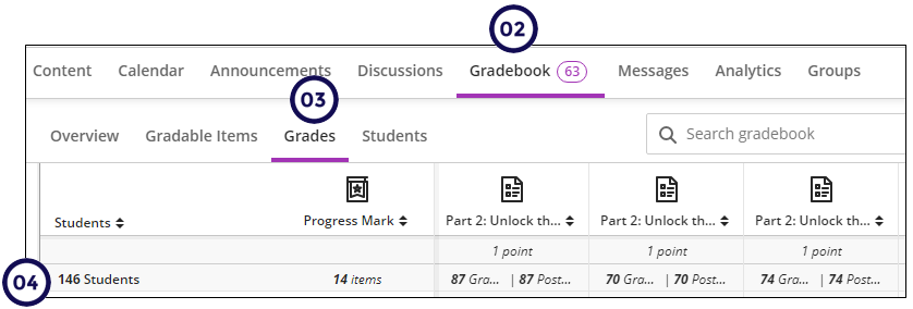 number of students