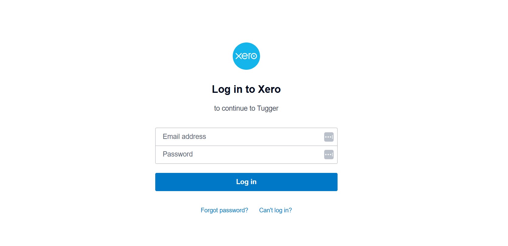 SSO Login with Xero