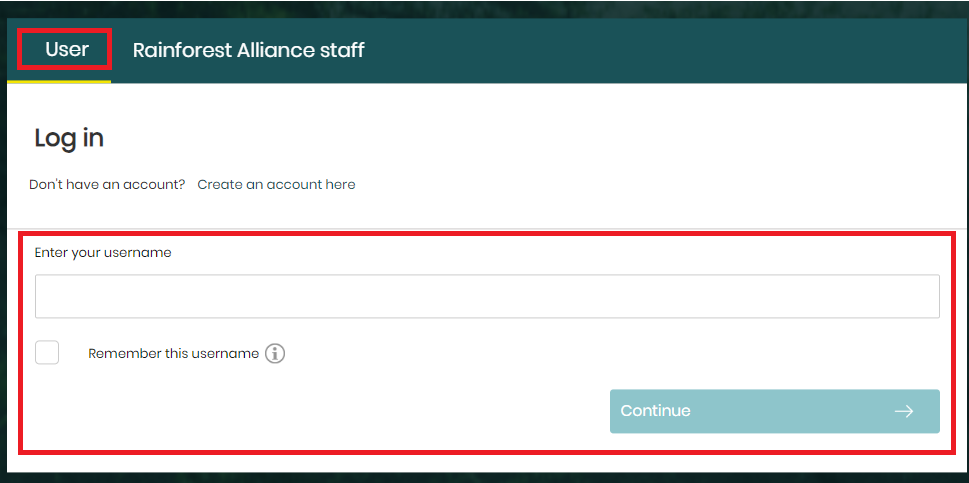 A screenshot of a login screen Description automatically generated