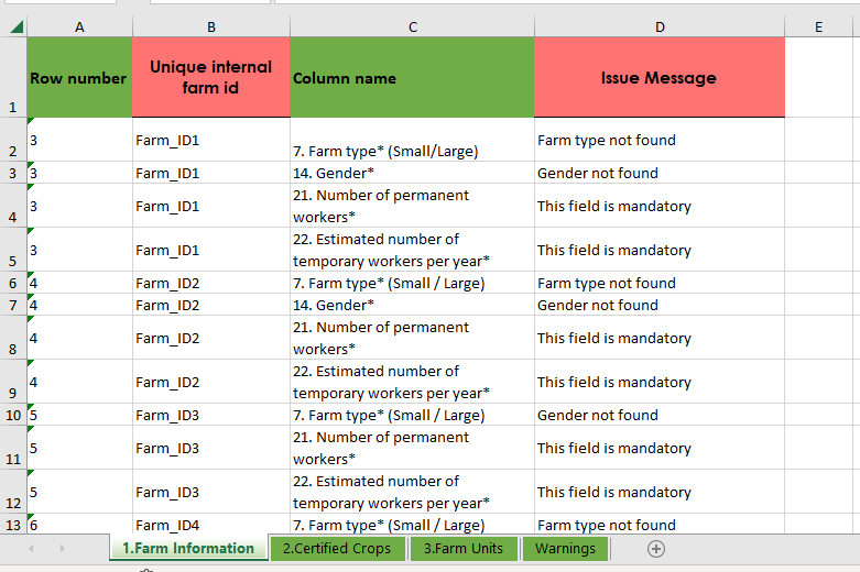 A screenshot of a spreadsheet Description automatically generated with medium confidence