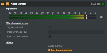 Audio Monitor