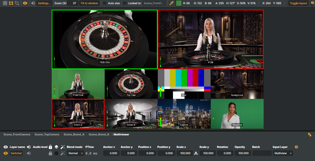 Multiviewer Setup
