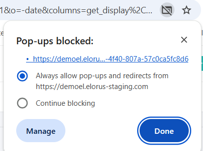 Allow pop-ups Google chrome